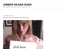 Tablet Screenshot of amberheardnude.com